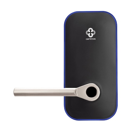 Centrios Grade 1 Smart Bluetooth Cylindrical Lock, Taylor Bay, Key-in Lever, Less Cylinder, Satin Nickel CEB100-TB-619-LC